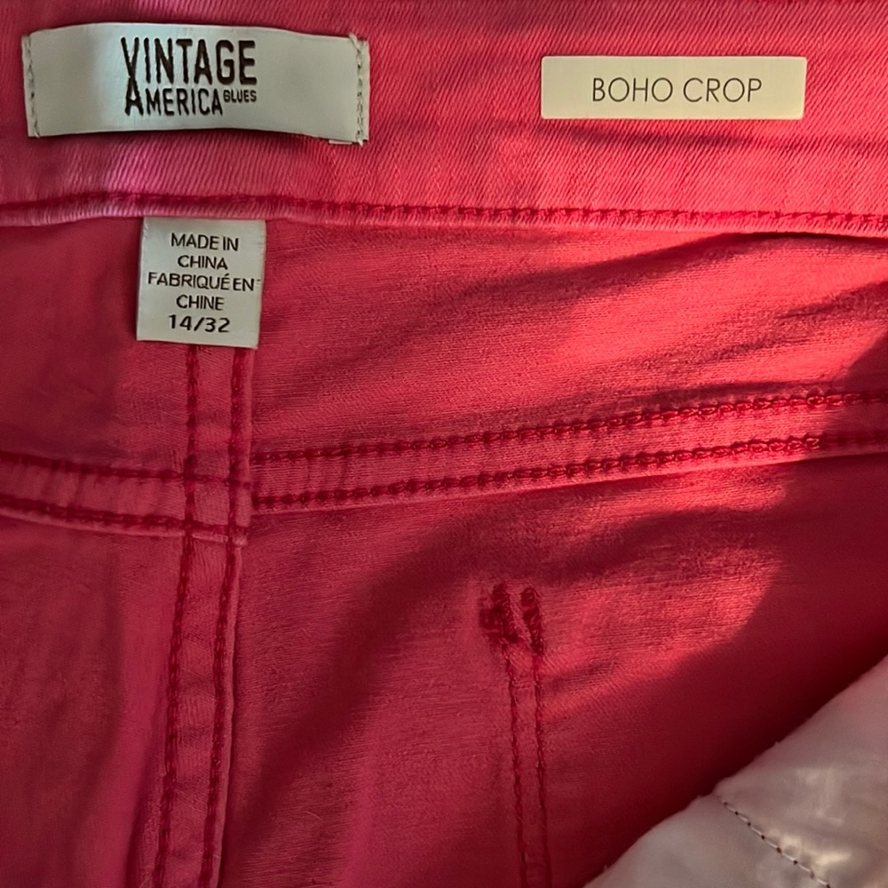 Vintage America- BoHo Crop